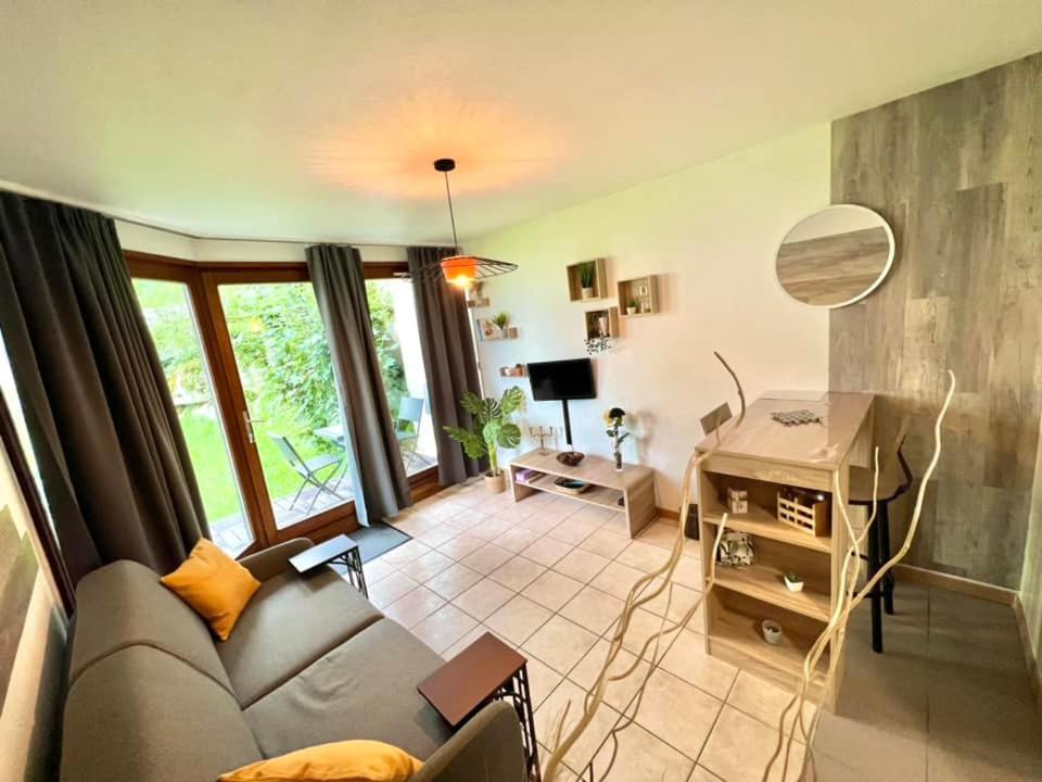 ג'רארדמר Joli Studio Cosy, Vue Magnifique Et Terrasse Privee מראה חיצוני תמונה