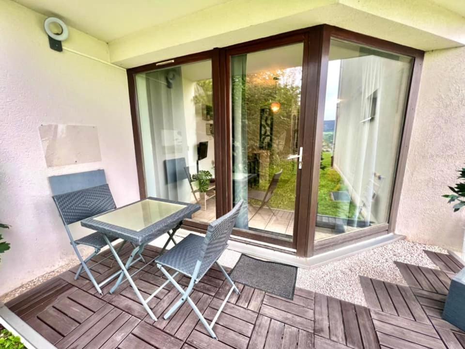 ג'רארדמר Joli Studio Cosy, Vue Magnifique Et Terrasse Privee מראה חיצוני תמונה